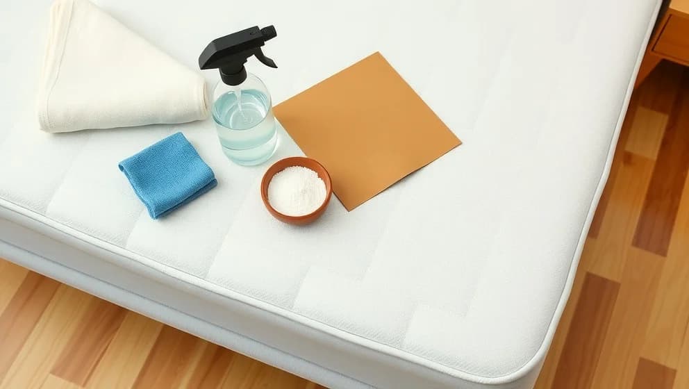 Hur får man bort kiss från madrassen