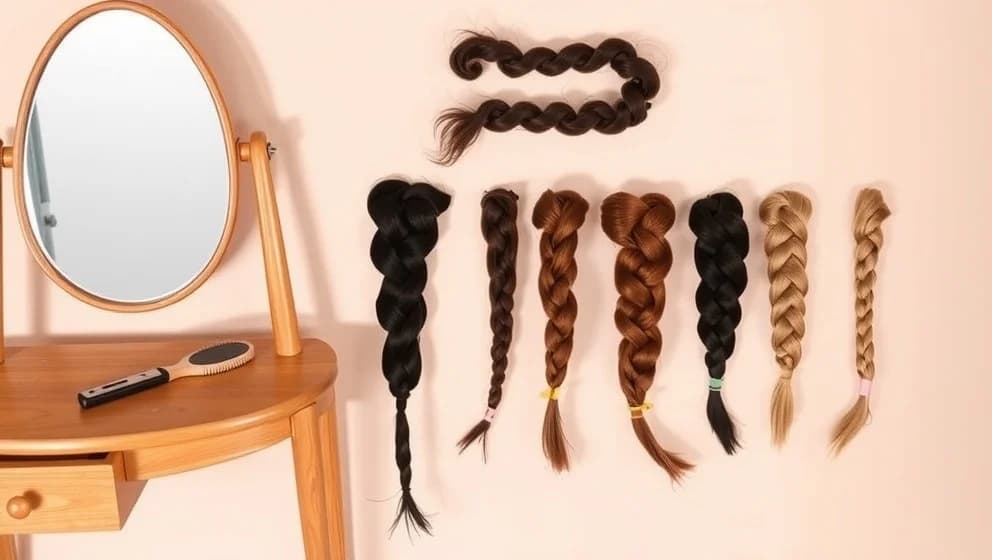 Hur gör man inbakade flätor på sig själv