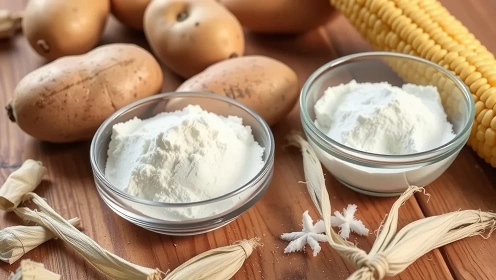 Kan man använda potatismjöl istället för majsstärkelse
